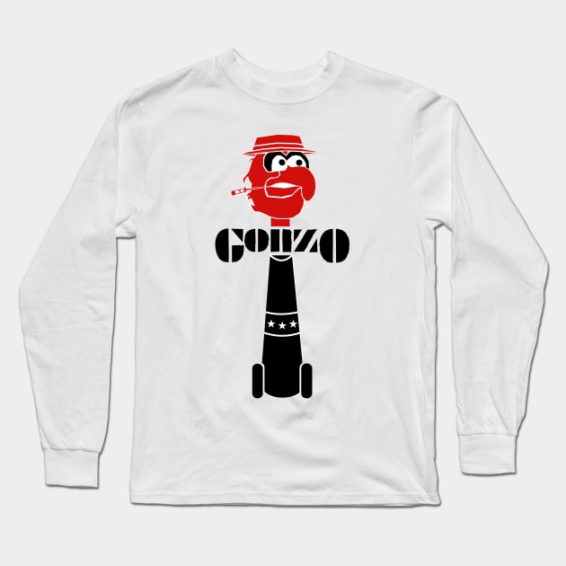 Gonzo vs Gonzo Long Sleeve T-Shirt by Omega_Man_5000